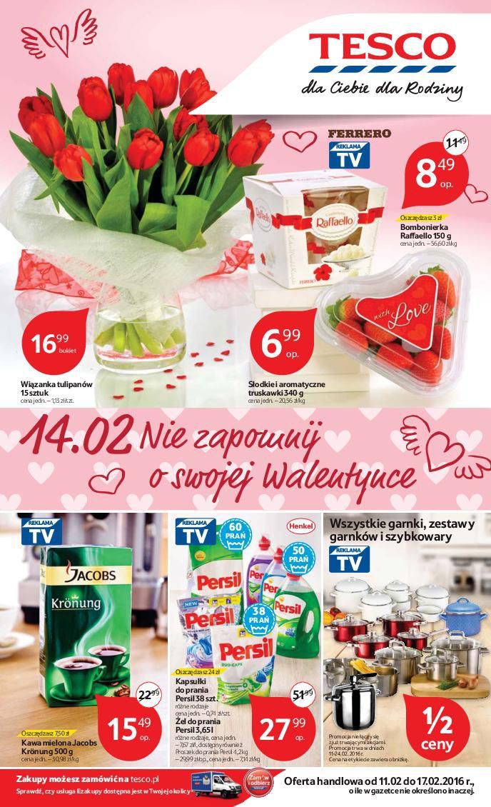 Gazetka promocyjna Tesco str. 1