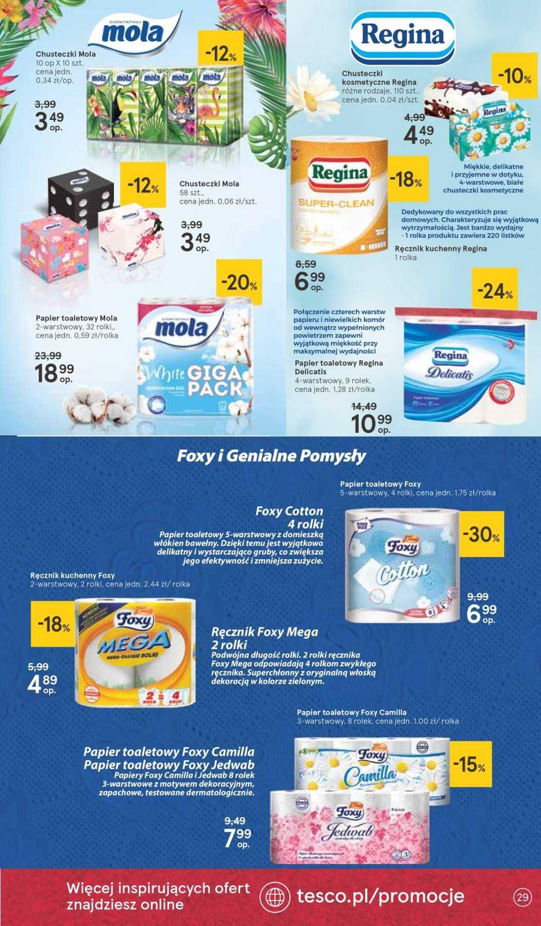 Gazetka promocyjna Tesco str. 29