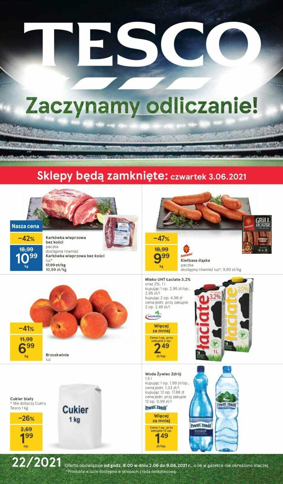 Gazetka promocyjna Tesco str. 1