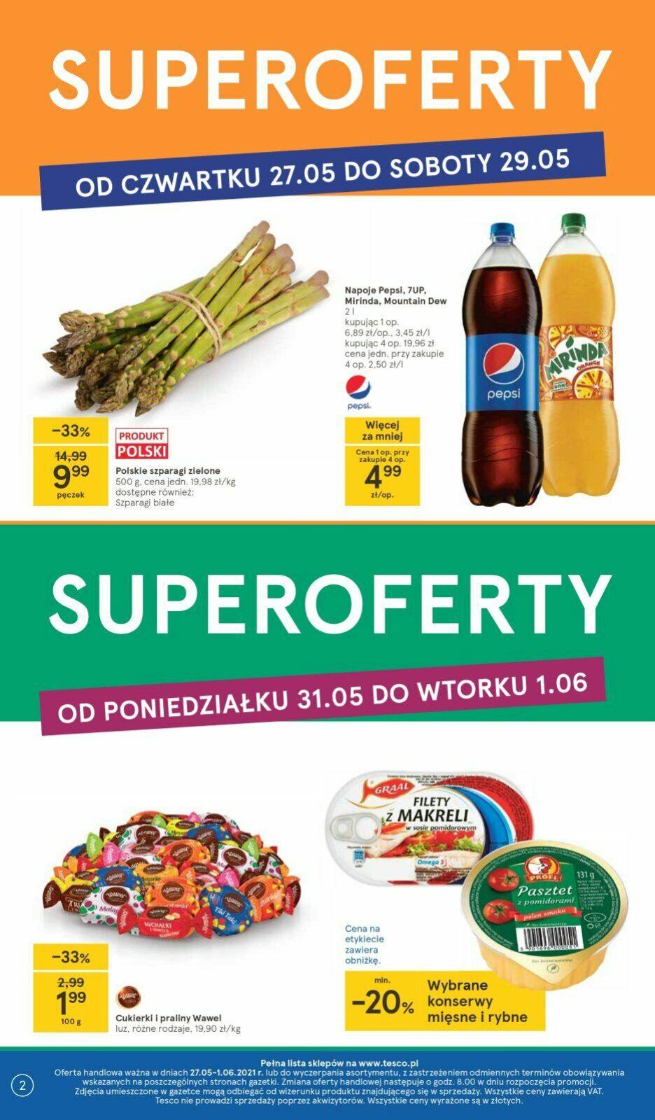 Gazetka promocyjna Tesco str. 2