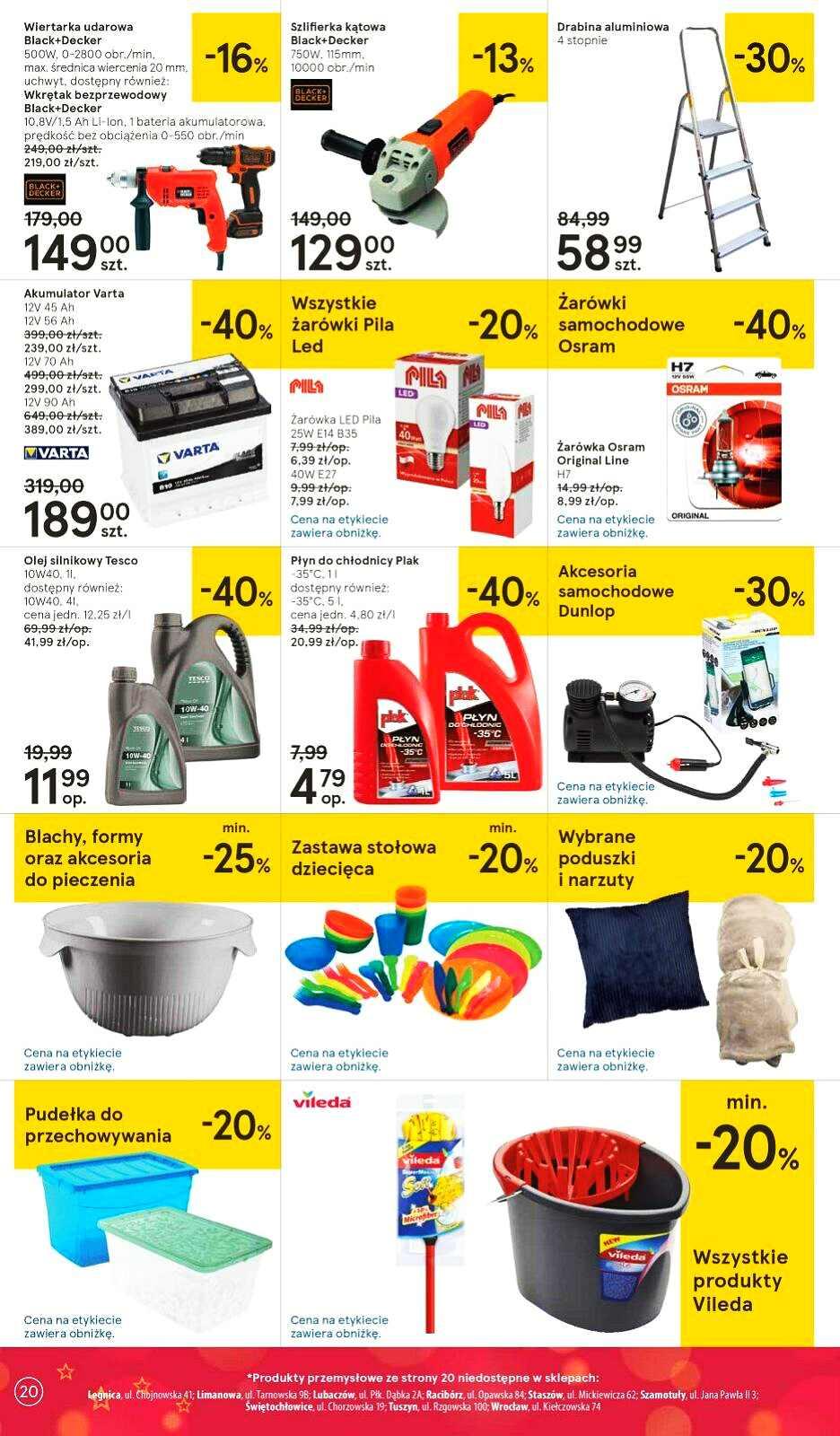 Gazetka promocyjna Tesco str. 20