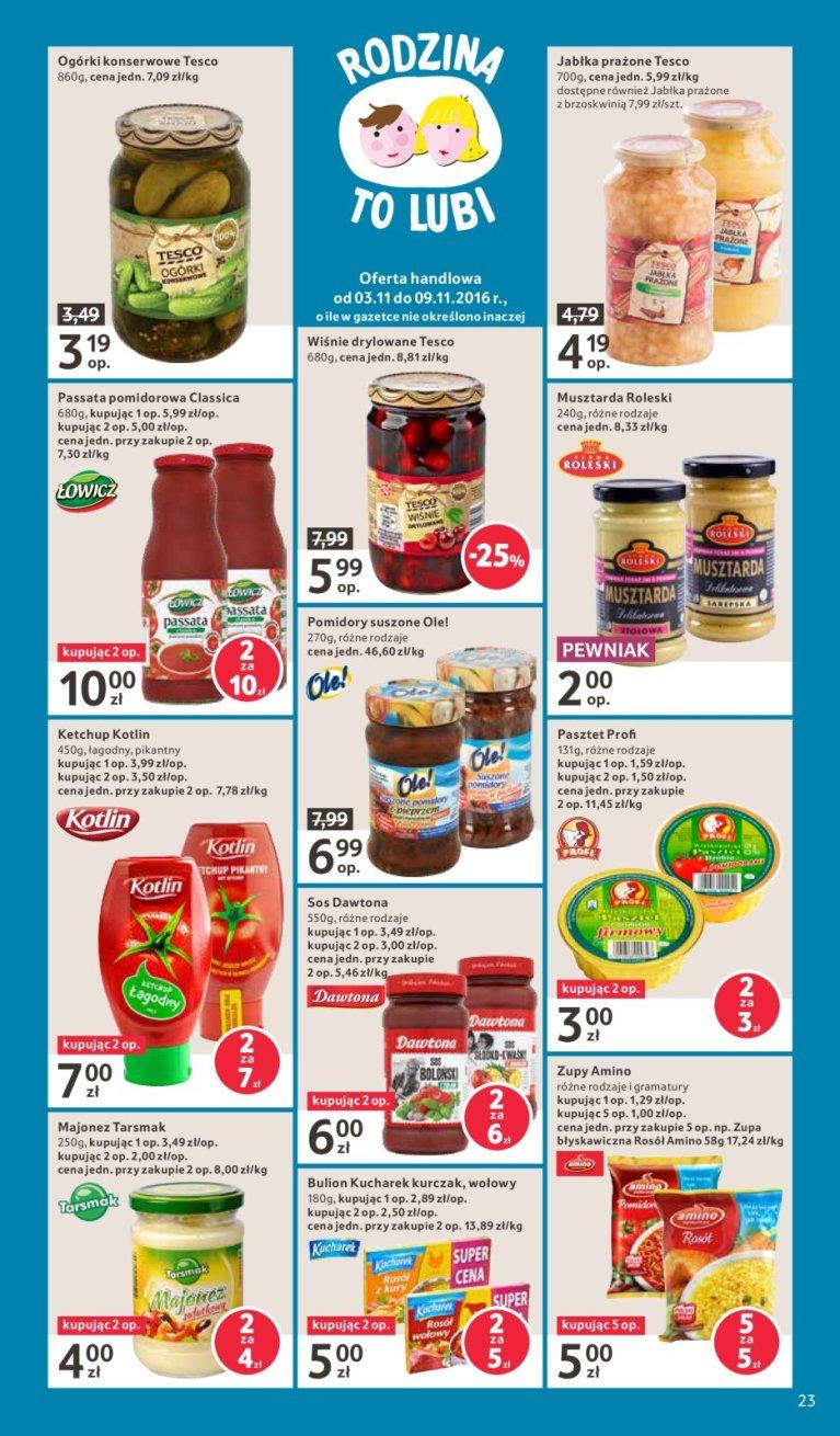 Gazetka promocyjna Tesco str. 23