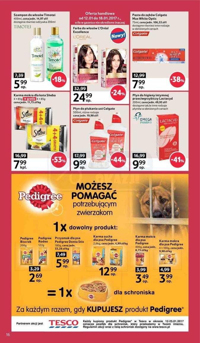 Gazetka promocyjna Tesco str. 16
