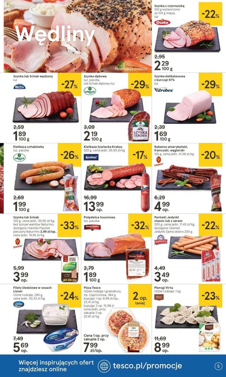 Gazetka promocyjna Tesco str. 5