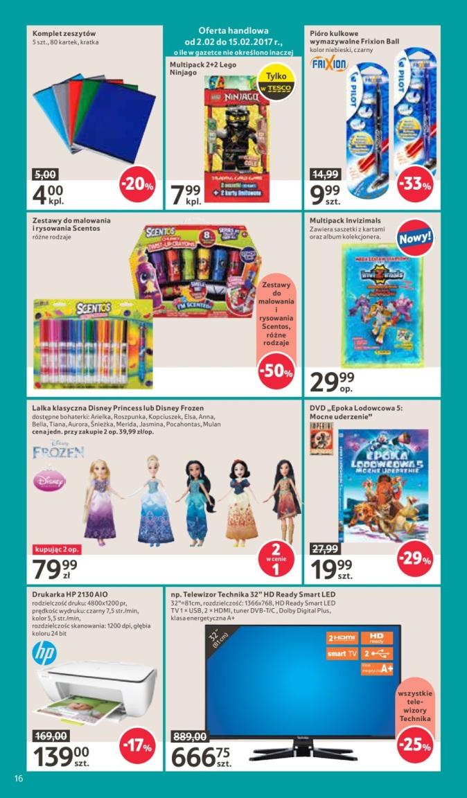 Gazetka promocyjna Tesco str. 16