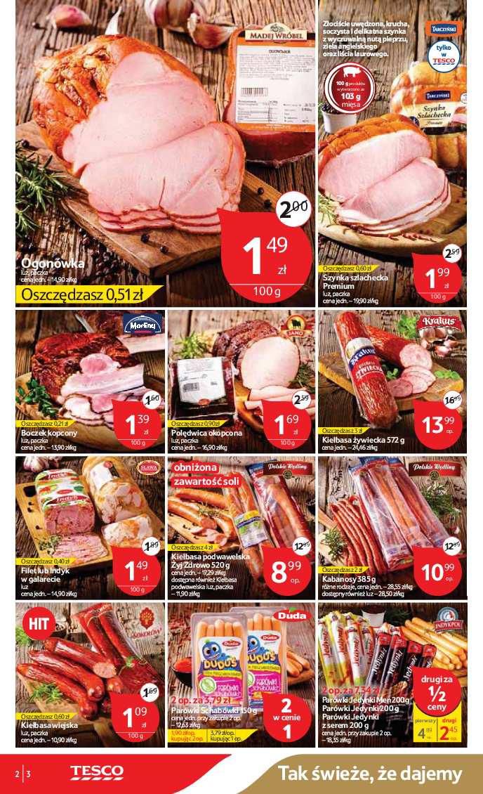 Gazetka promocyjna Tesco str. 2