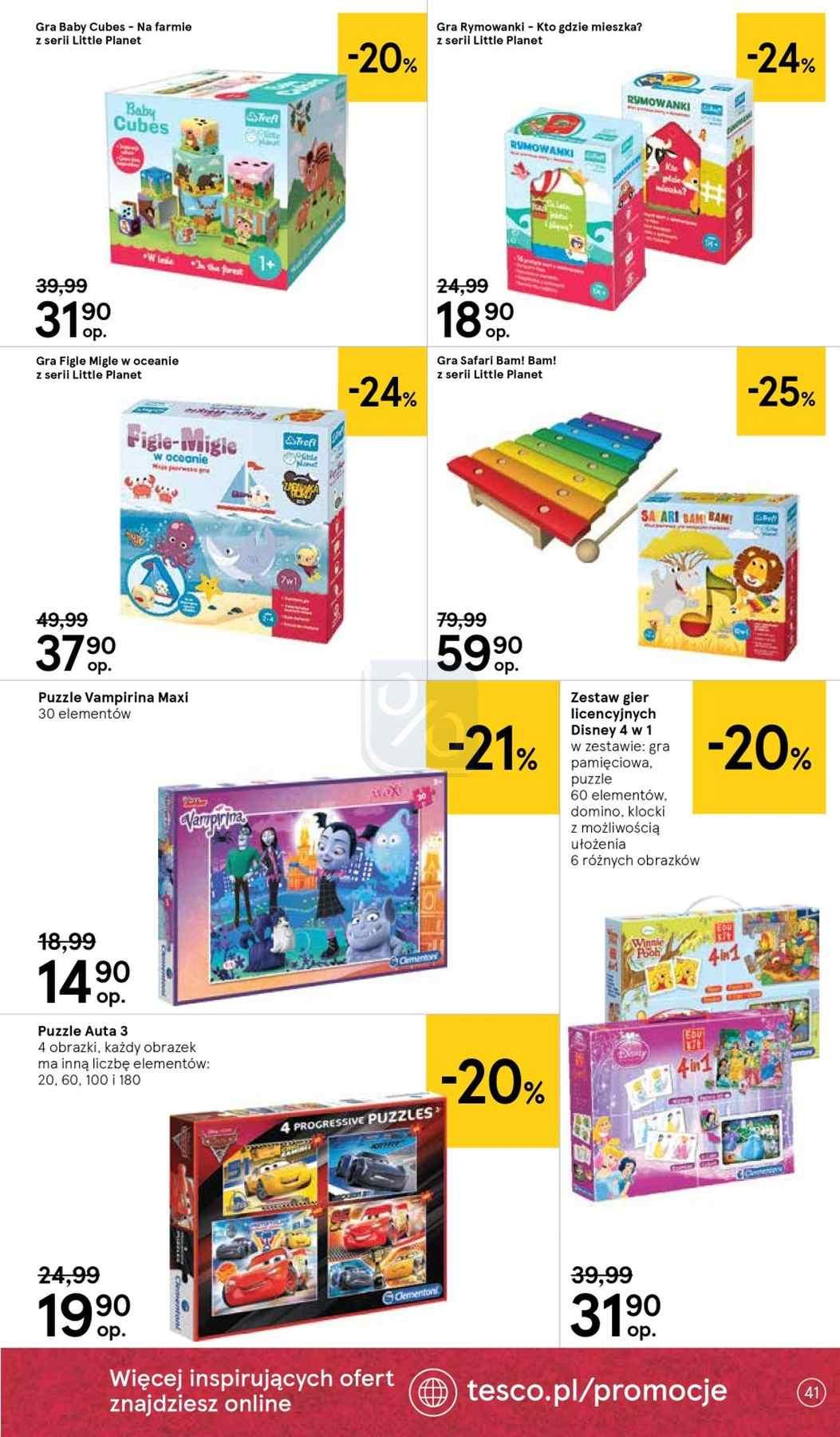 Gazetka promocyjna Tesco str. 41