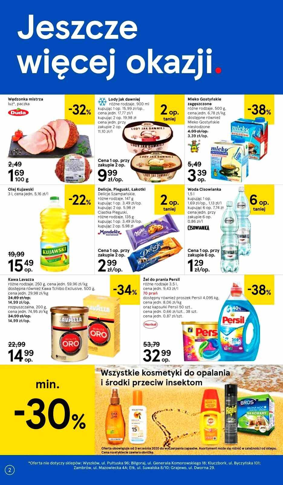 Gazetka promocyjna Tesco str. 2