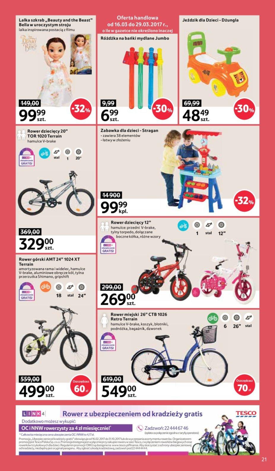 Gazetka promocyjna Tesco str. 21