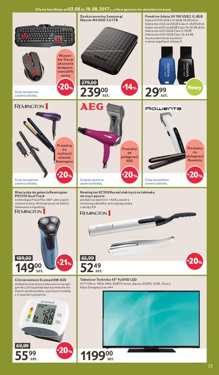 Gazetka promocyjna Tesco str. 23