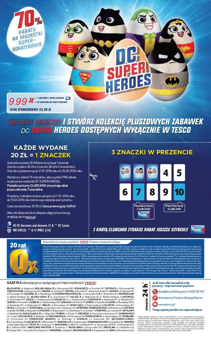 Gazetka promocyjna Tesco str. 33