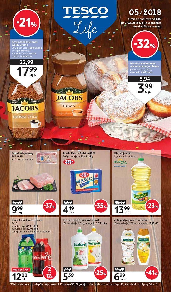 Gazetka promocyjna Tesco str. 1