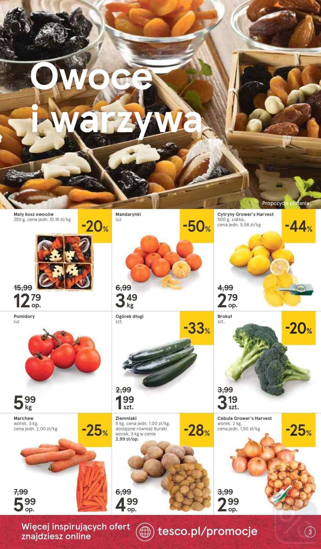 Gazetka promocyjna Tesco str. 3