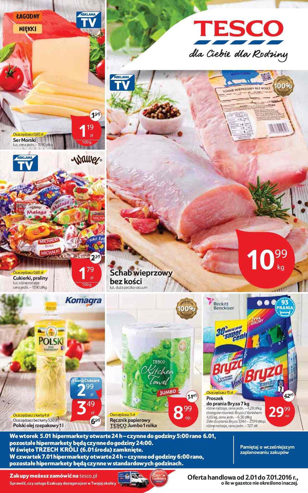 Gazetka promocyjna Tesco str. 1