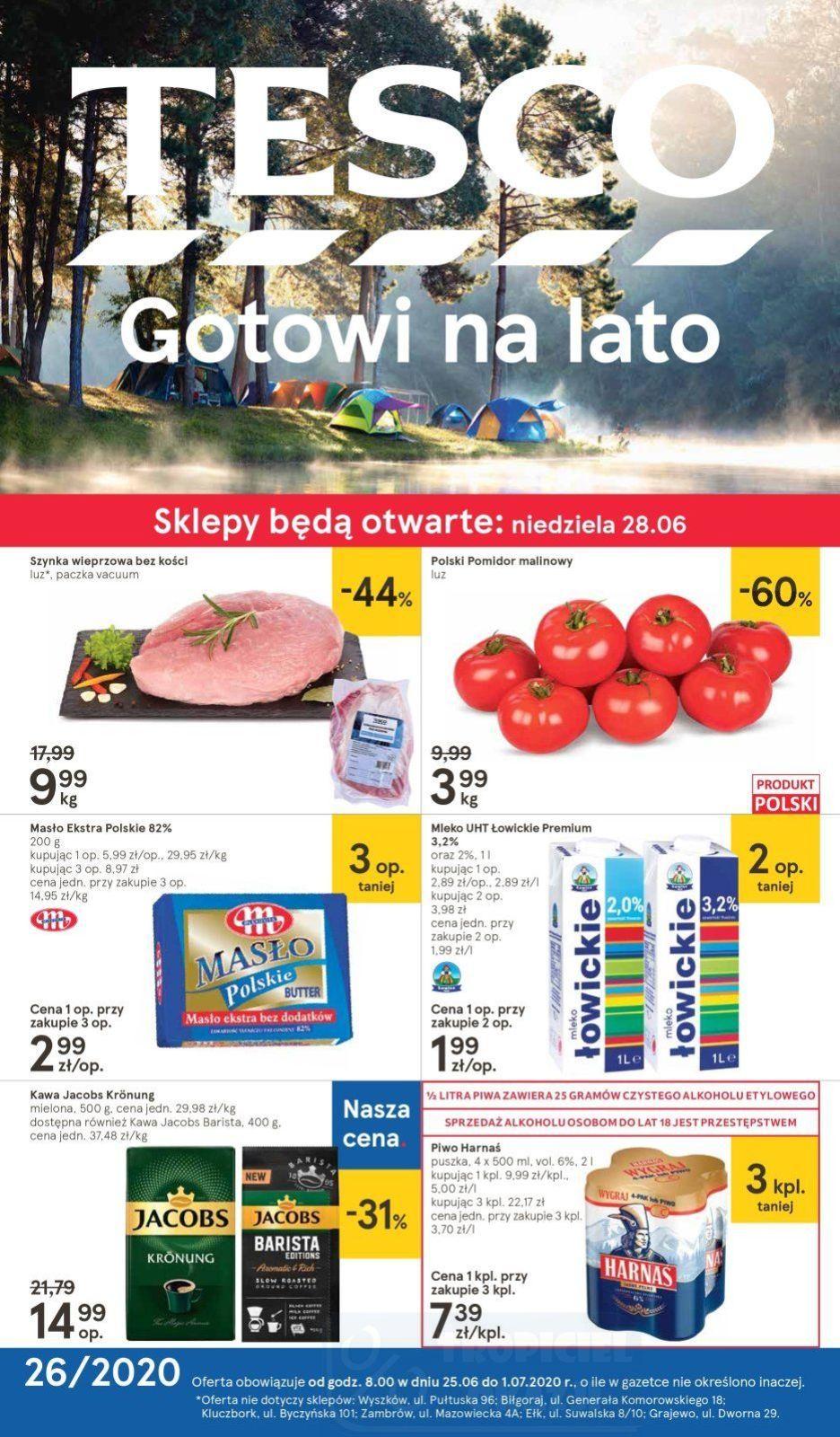 Gazetka promocyjna Tesco str. 1