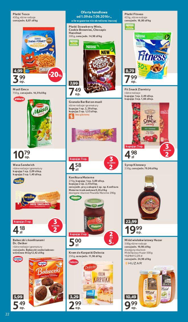 Gazetka promocyjna Tesco str. 22