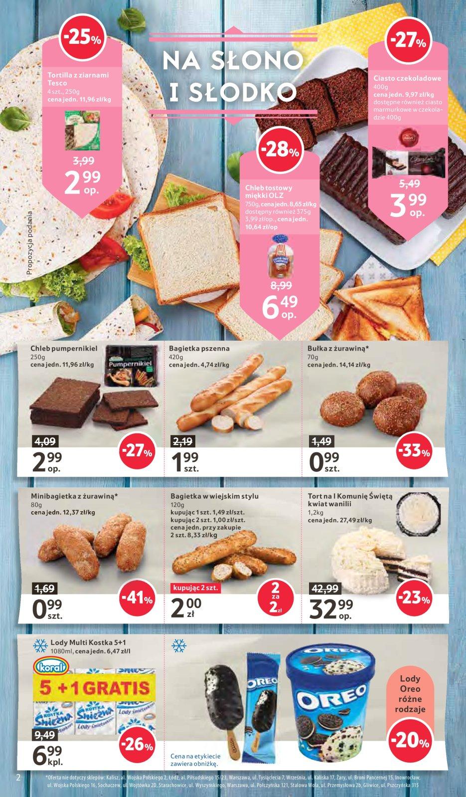 Gazetka promocyjna Tesco str. 2