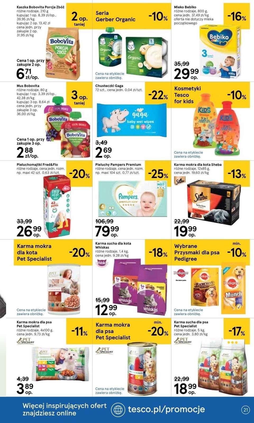 Gazetka promocyjna Tesco str. 21