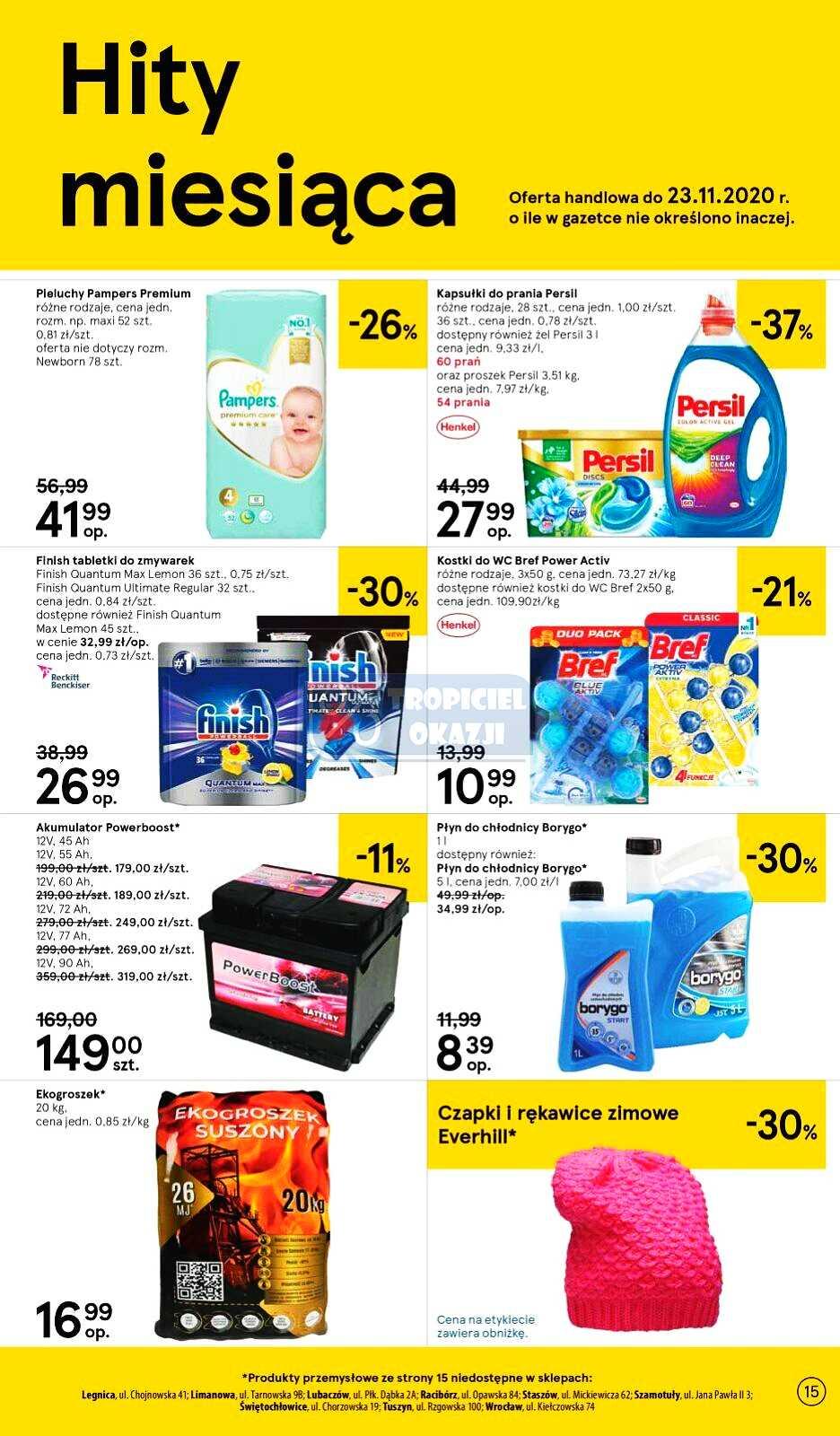 Gazetka promocyjna Tesco str. 15