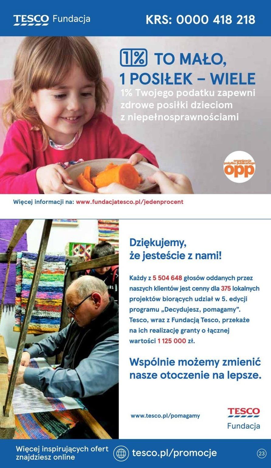 Gazetka promocyjna Tesco str. 23