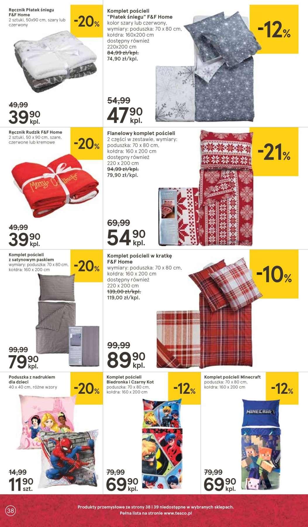 Gazetka promocyjna Tesco str. 38