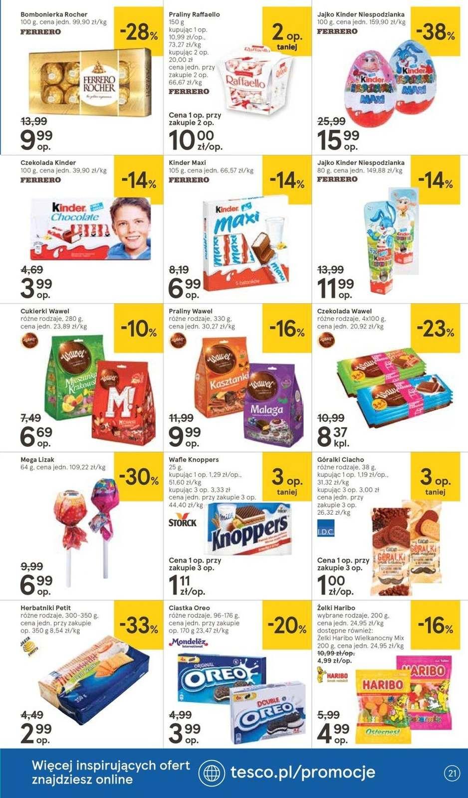 Gazetka promocyjna Tesco str. 21