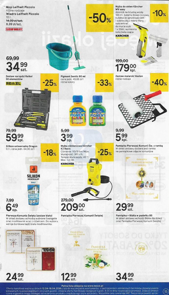 Gazetka promocyjna Tesco str. 15