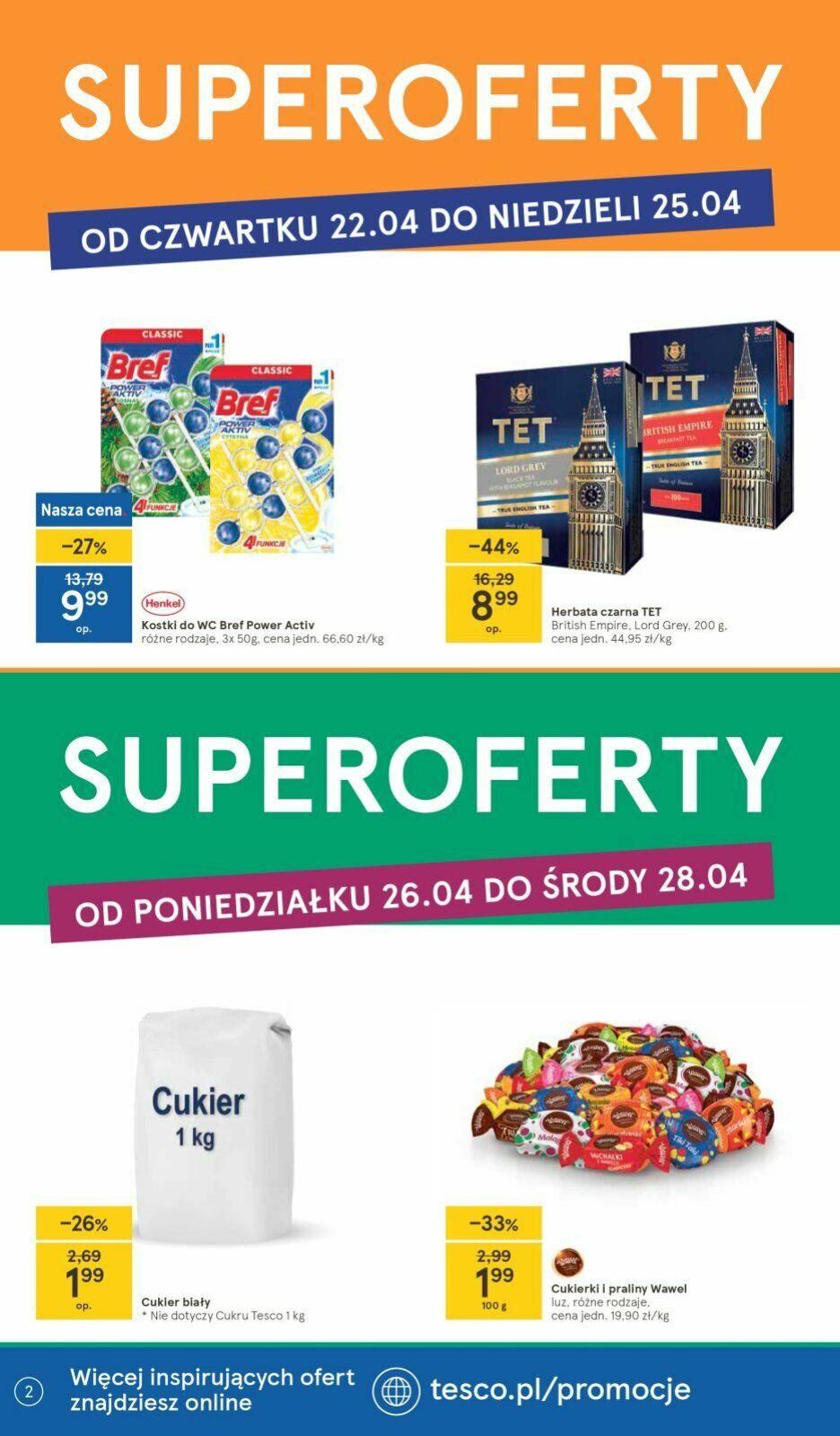 Gazetka promocyjna Tesco str. 2