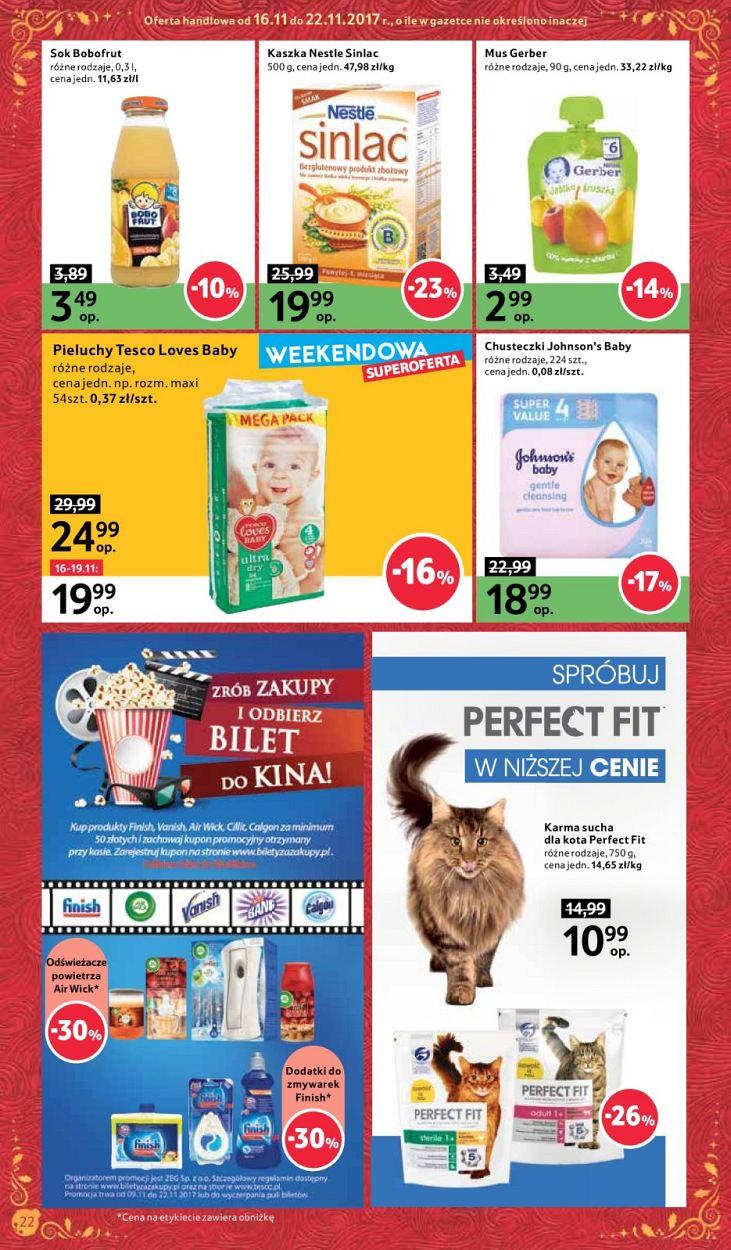 Gazetka promocyjna Tesco str. 22
