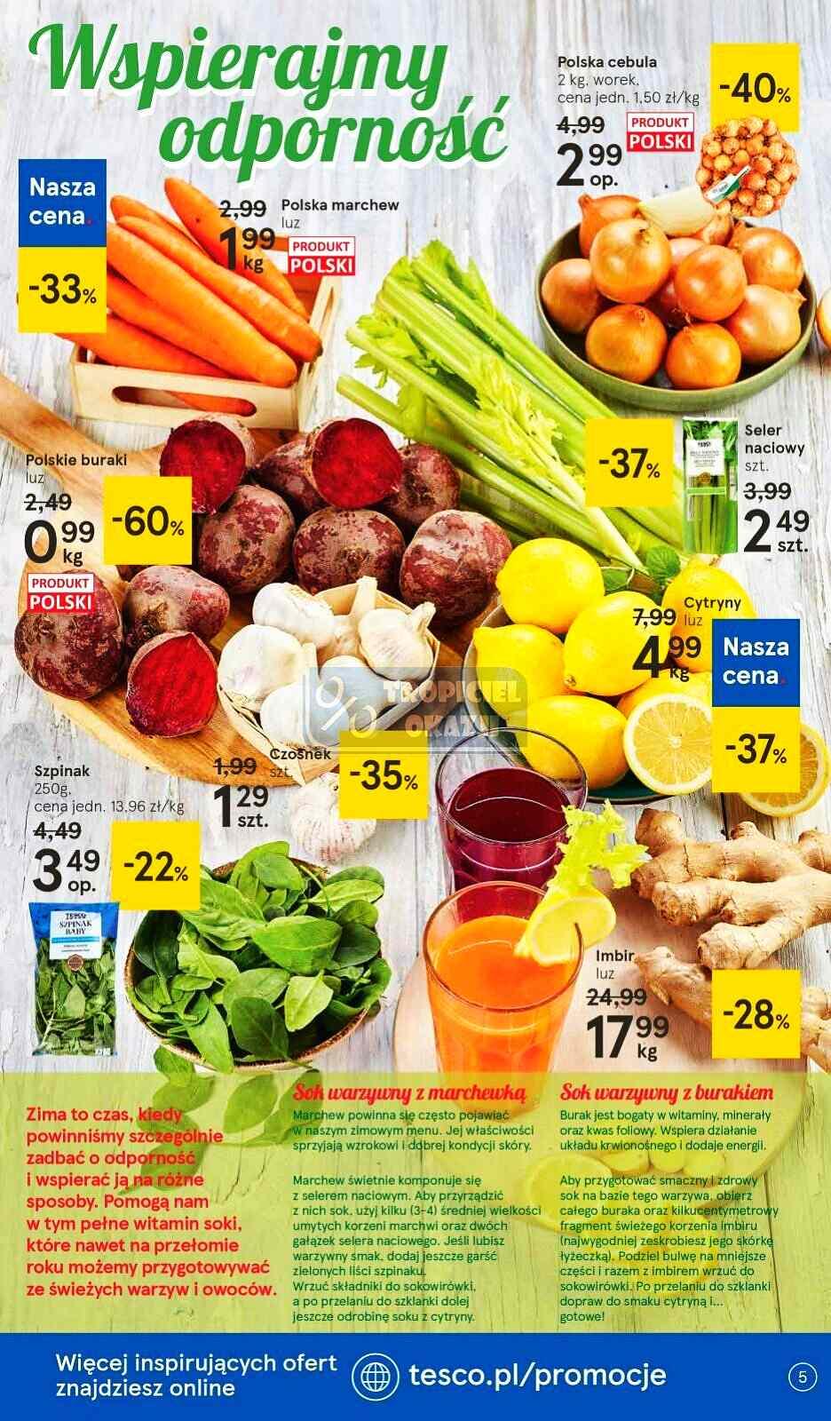 Gazetka promocyjna Tesco str. 5