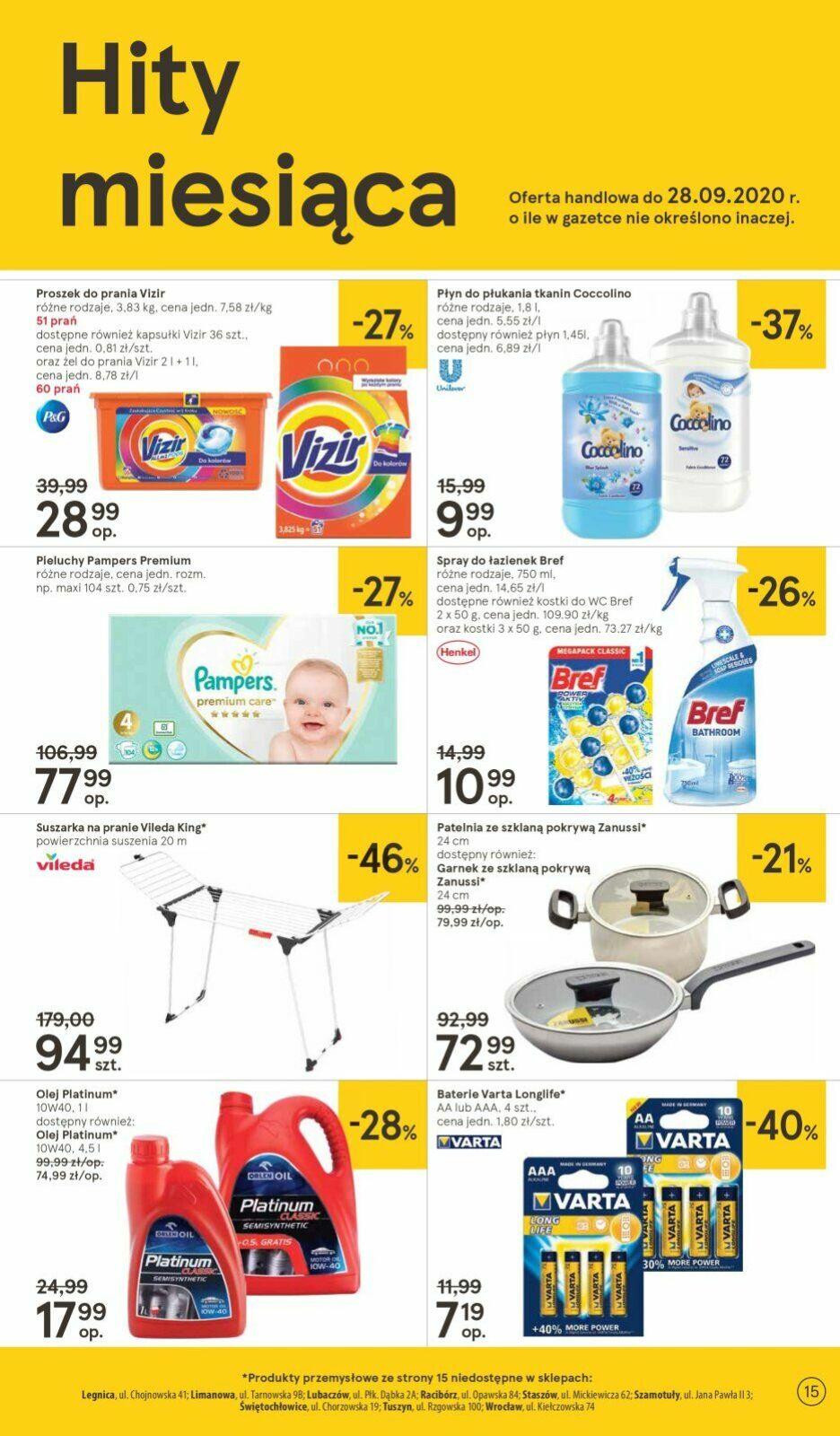 Gazetka promocyjna Tesco str. 15