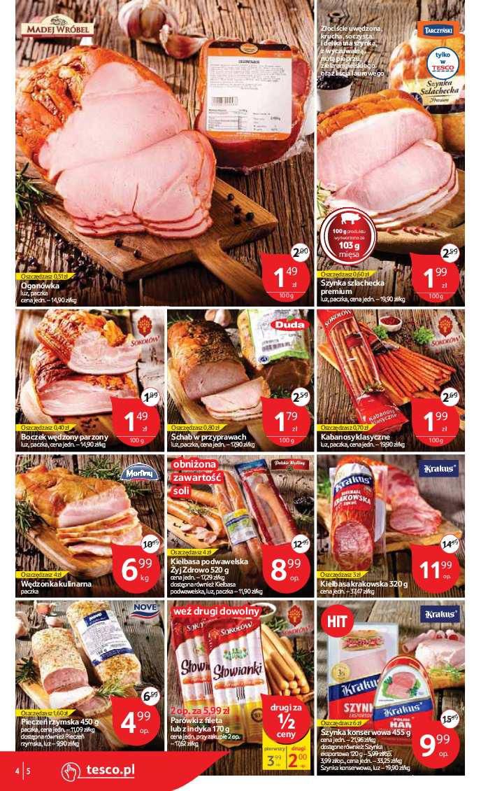 Gazetka promocyjna Tesco str. 4