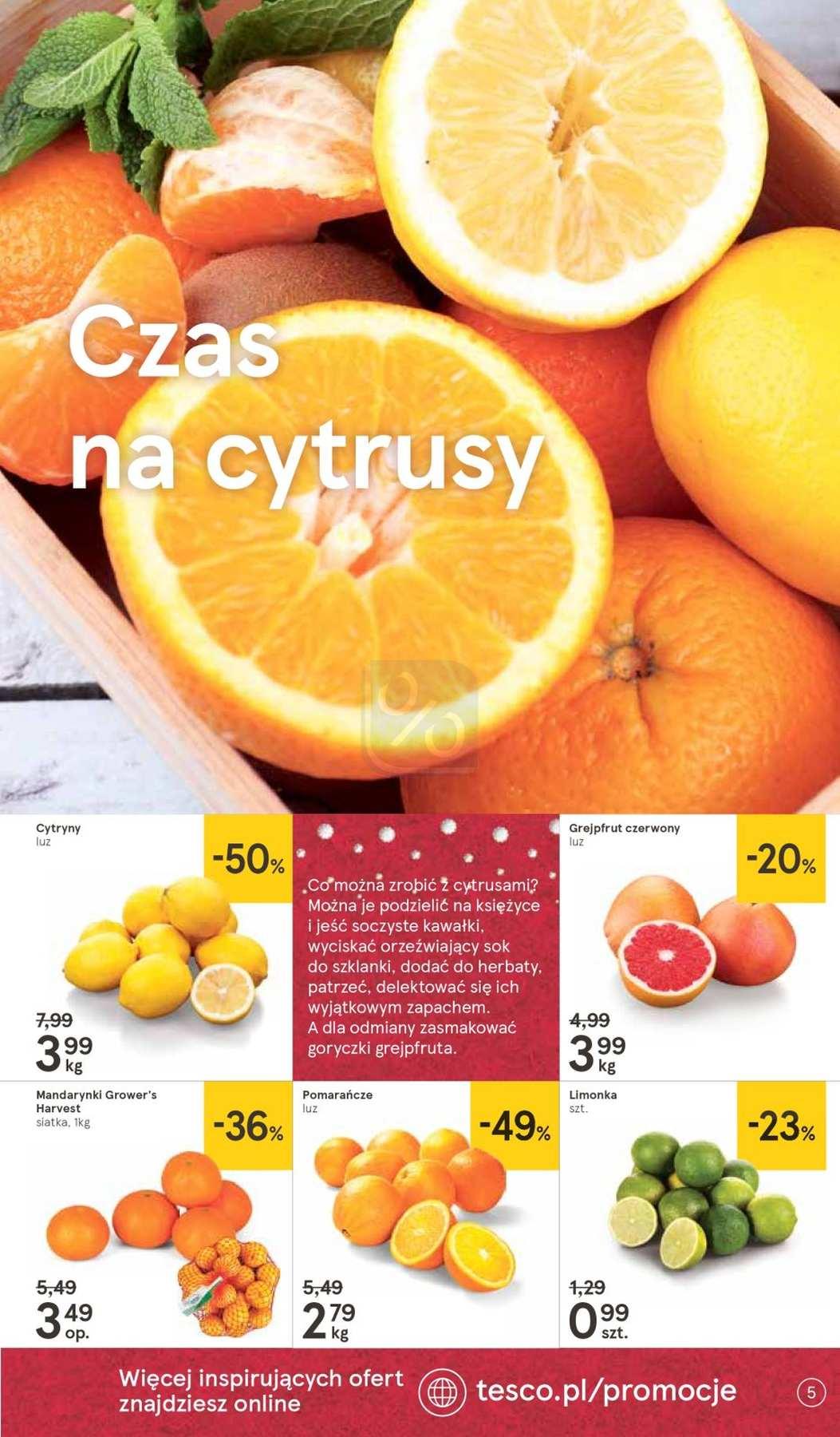 Gazetka promocyjna Tesco str. 5