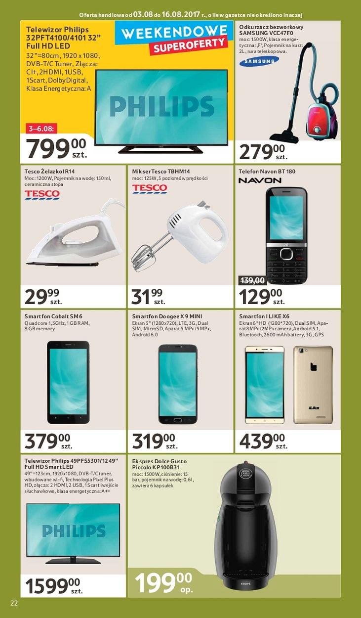 Gazetka promocyjna Tesco str. 22