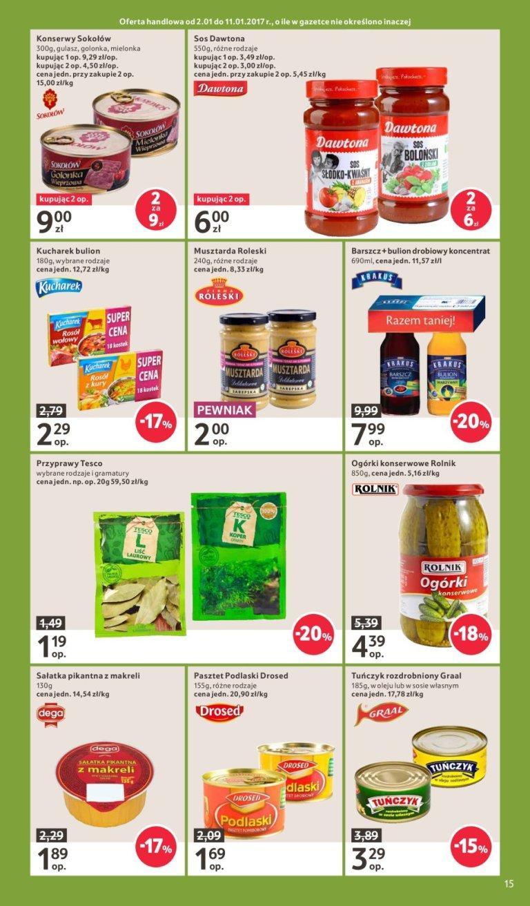 Gazetka promocyjna Tesco str. 15