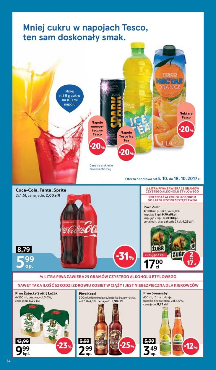 Gazetka promocyjna Tesco str. 14