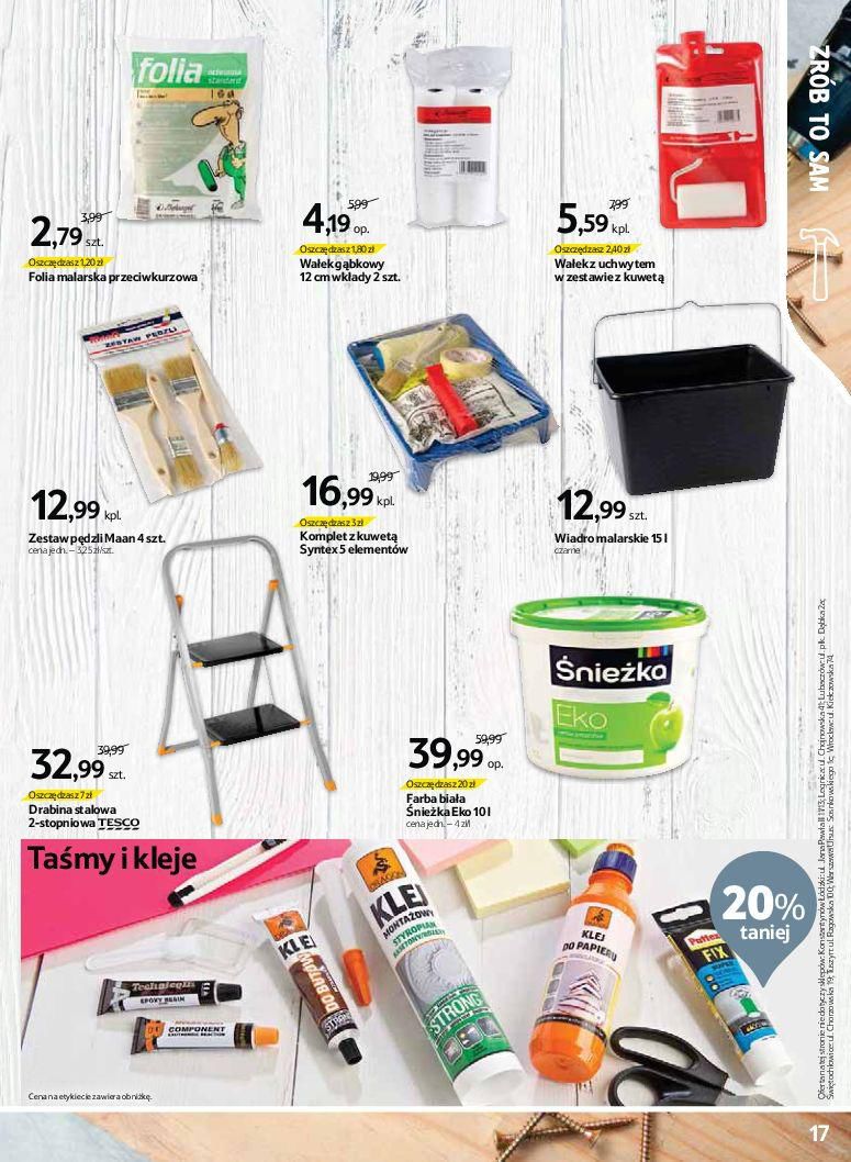 Gazetka promocyjna Tesco str. 17