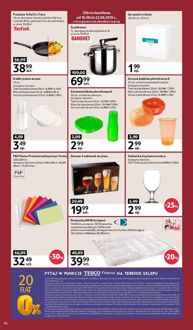 Gazetka promocyjna Tesco str. 46