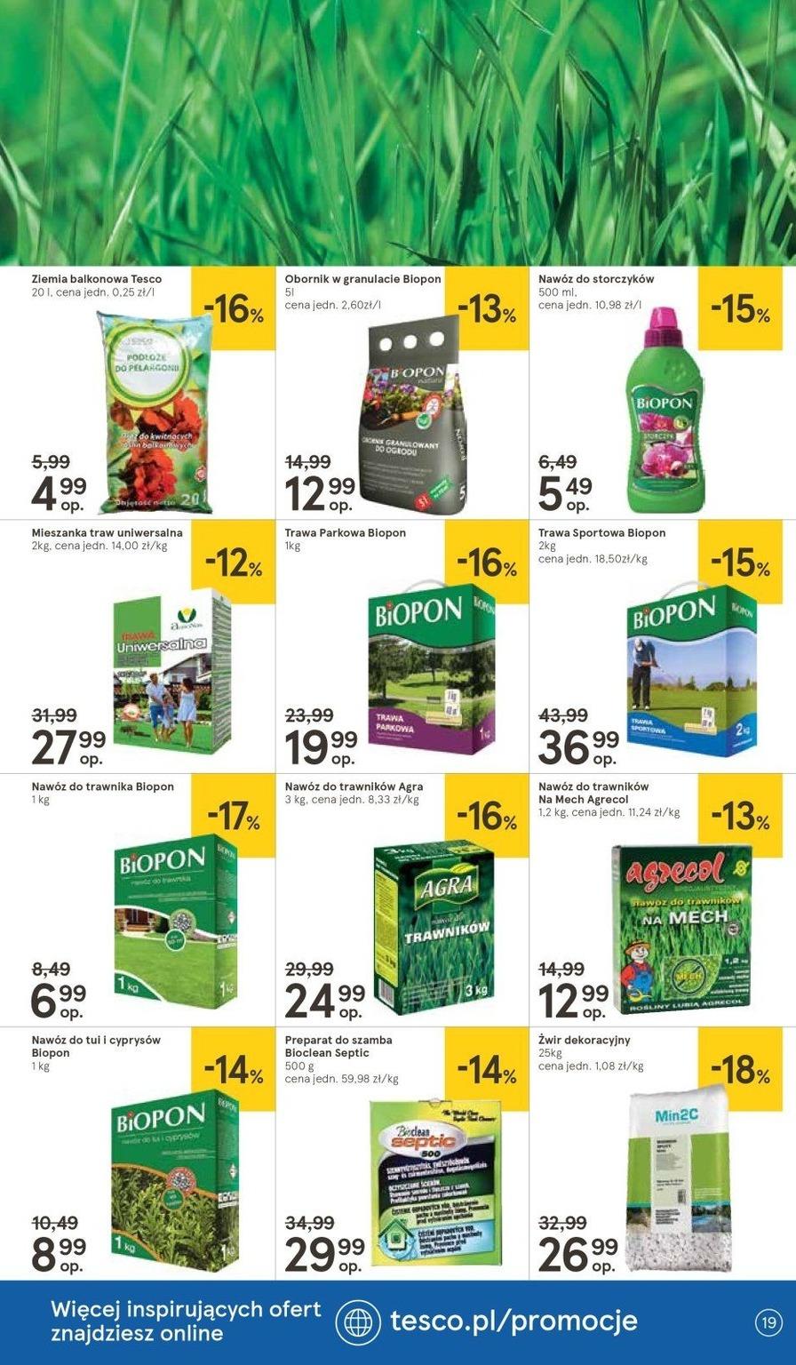 Gazetka promocyjna Tesco str. 19