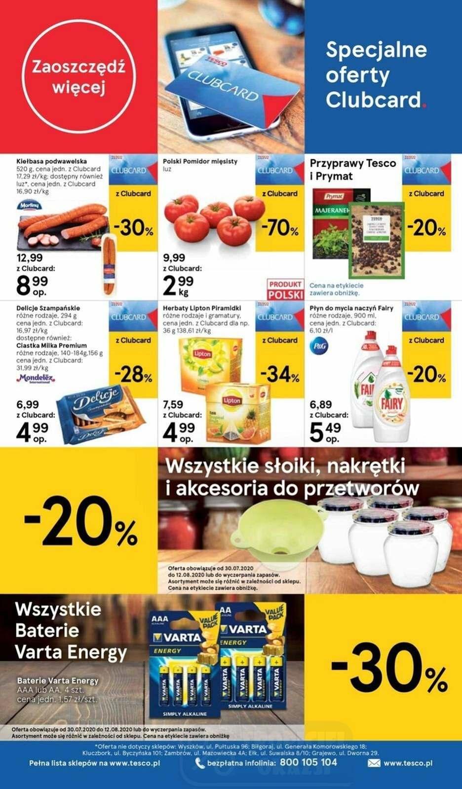 Gazetka promocyjna Tesco str. 16