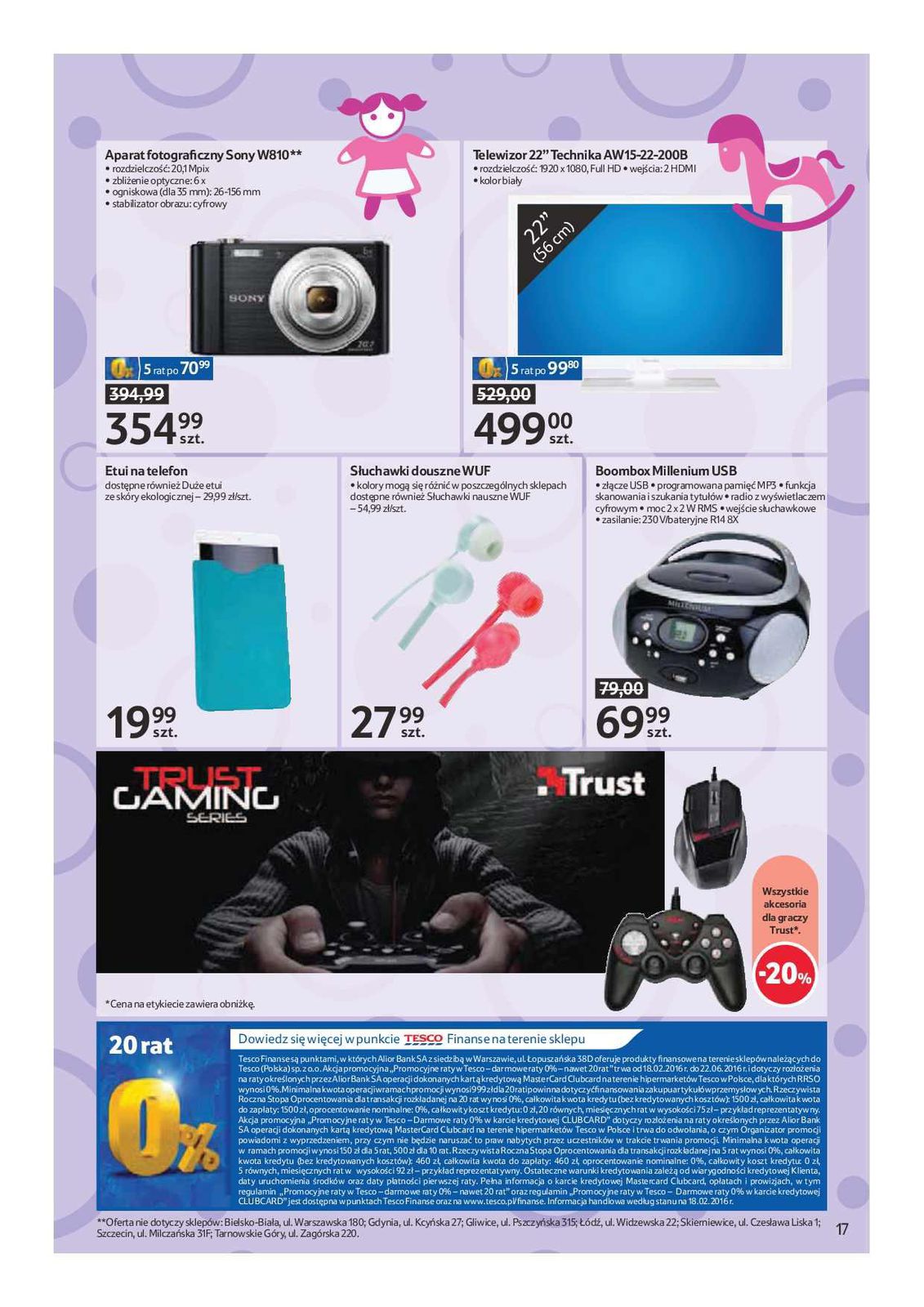 Gazetka promocyjna Tesco str. 17