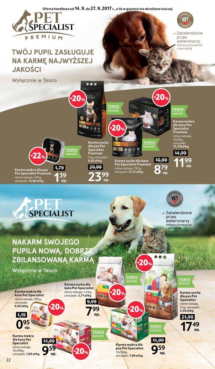 Gazetka promocyjna Tesco str. 22