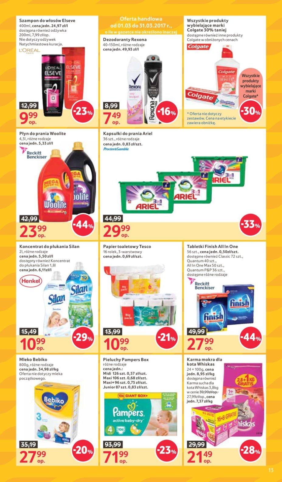 Gazetka promocyjna Tesco str. 13