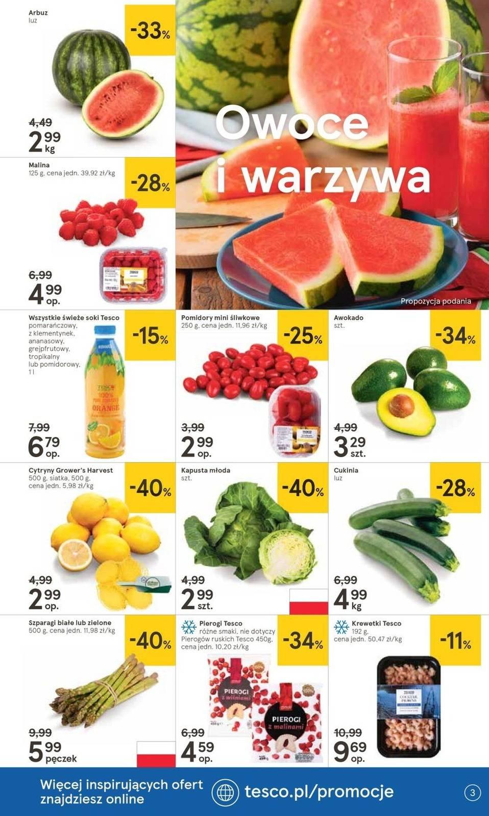 Gazetka promocyjna Tesco str. 3