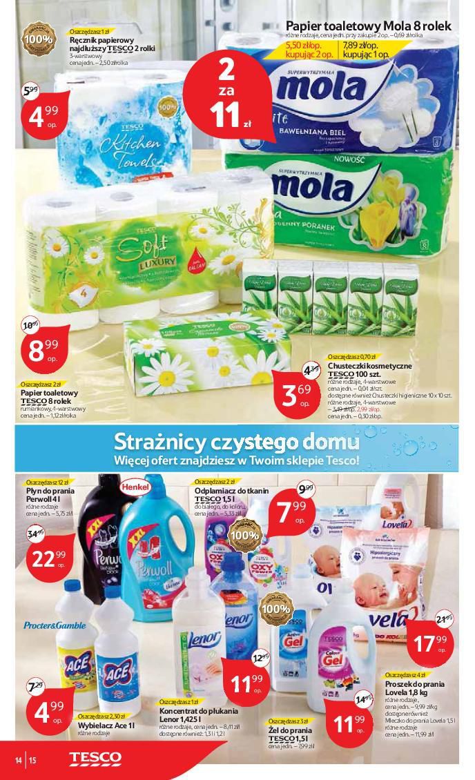Gazetka promocyjna Tesco str. 14