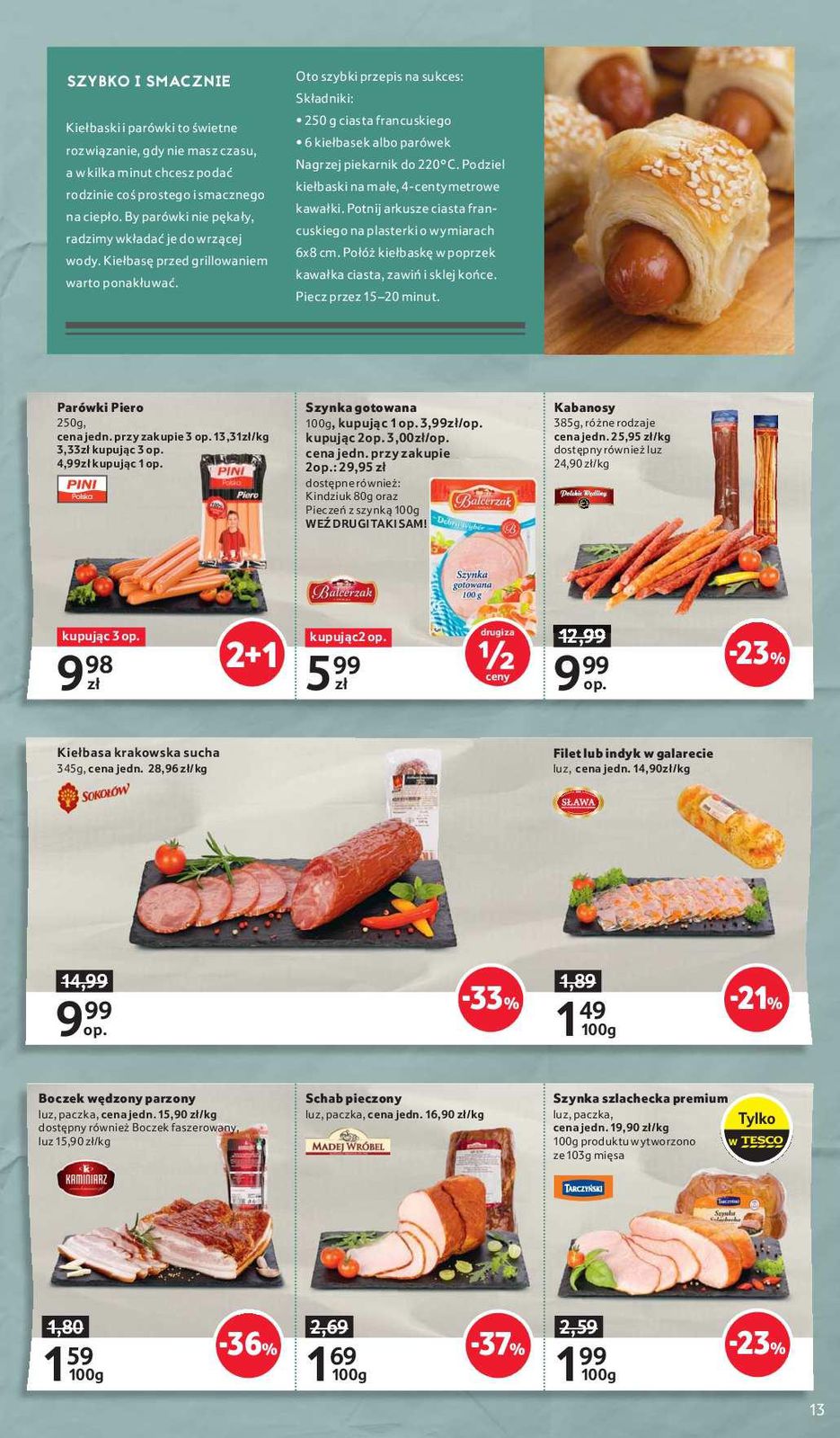 Gazetka promocyjna Tesco str. 13
