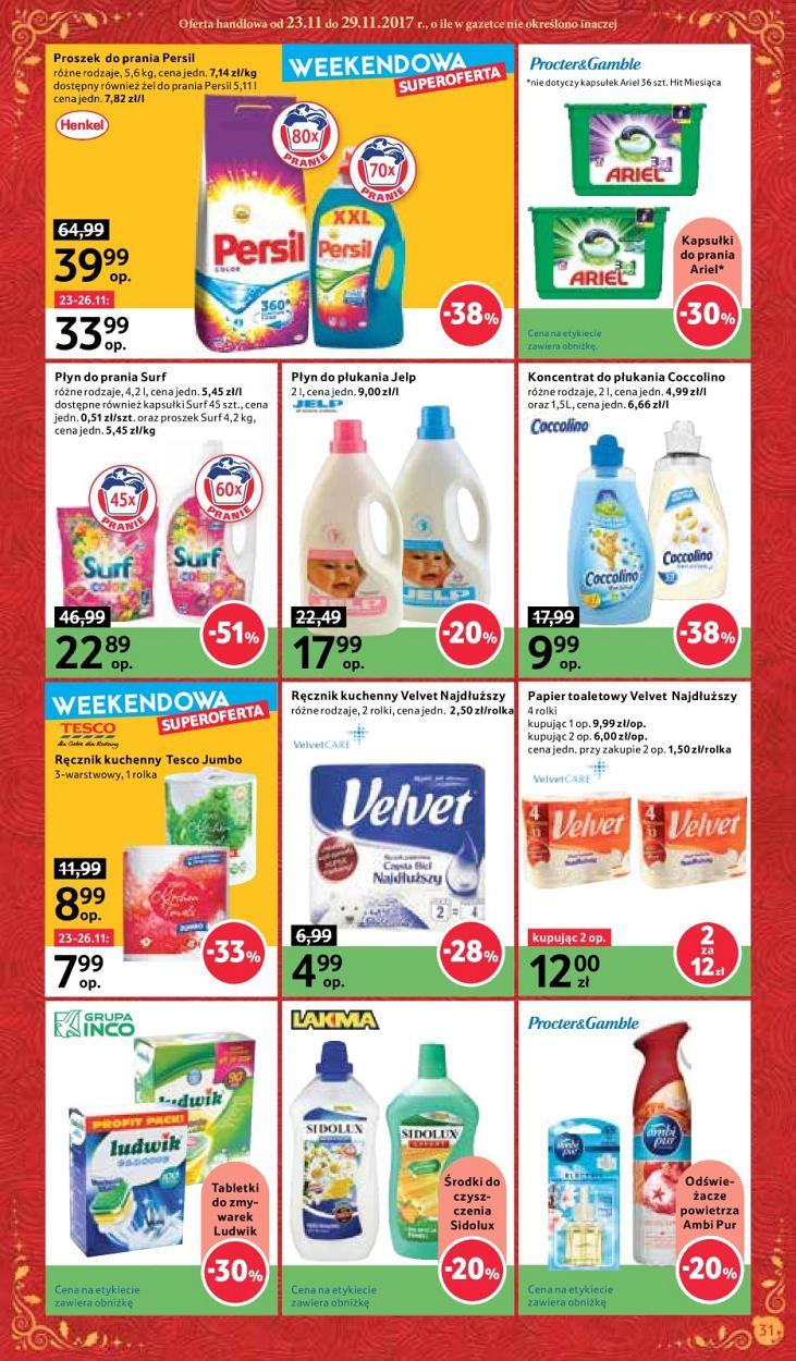 Gazetka promocyjna Tesco str. 31