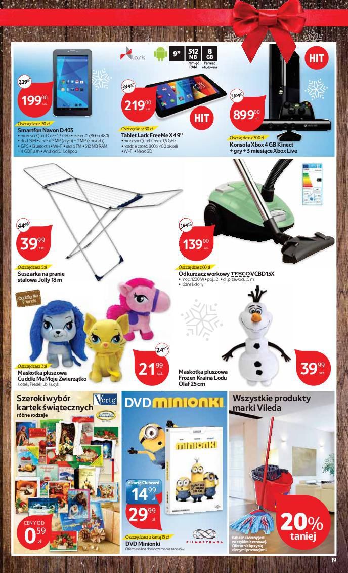 Gazetka promocyjna Tesco str. 19