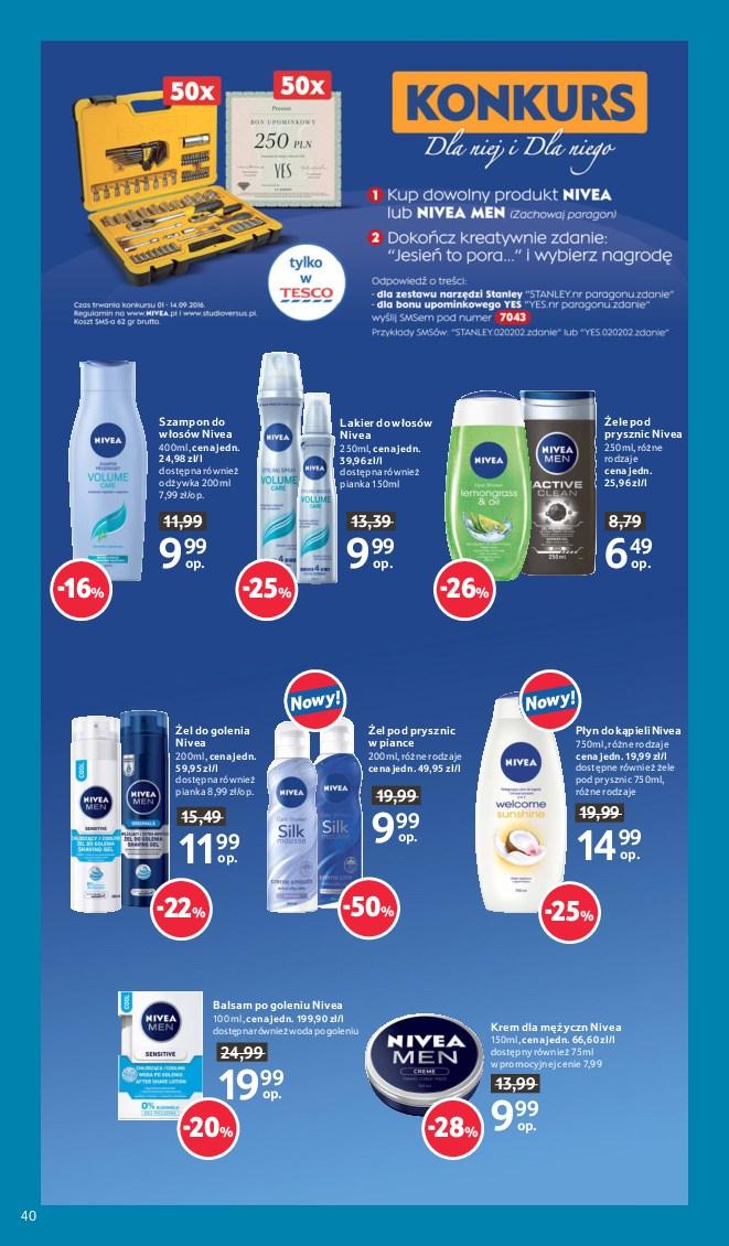 Gazetka promocyjna Tesco str. 40