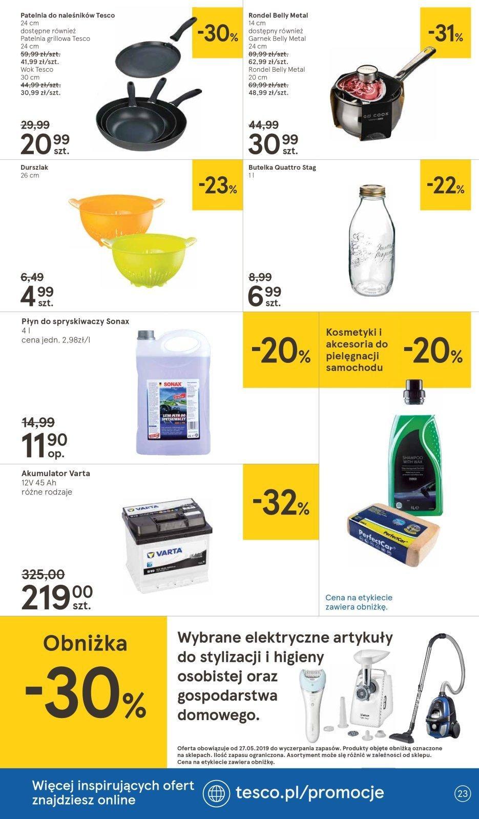 Gazetka promocyjna Tesco str. 23